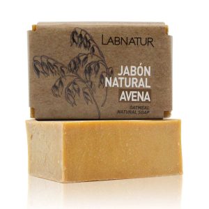 Jabón Natural Avena 100g Labnatur