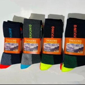 Calcetines calentitos trekking de hombre