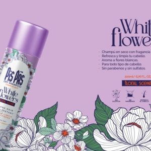 Champú en seco White Flowers